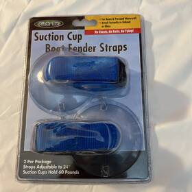 Sf-1-1c Kwik Tek Suction Cup Boat Fender Straps Sf-1c New 2 In Package
