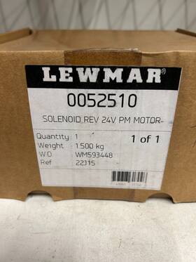 0052510 Lewmar Windlass Control Solenoid Contactor - 24v New