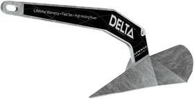 20016 Lewmar Galvanized Steel Delta Anchor 9 Lbs. For Boats 12ft- 21ft Lead Ballasted