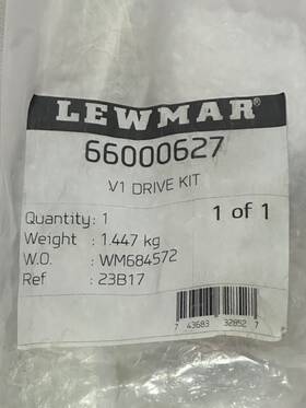 66000627 Lewmar New V1 Drive Kit
