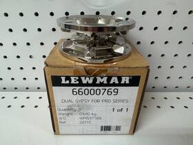 66000769 Lewmar Dual Gypsy Rope/chain 6-7mm - 1/4 Inch