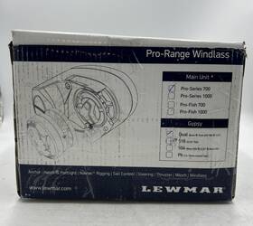 6656011967 Lewmar Pro-series 700 Dual Gypsy Windlass 12v