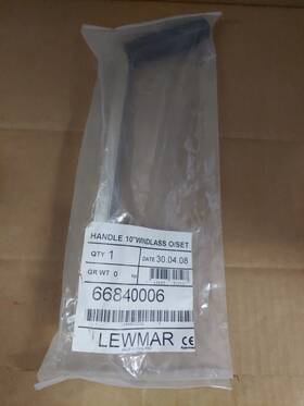 66840006 Lewmar New Handle 10ftft Windlass O/set #66840006