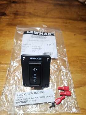 68000593 Lewmar Guarded Rocker Switch For Anchor Windlass