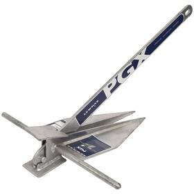 69001045 Lewmar Boat Pgx Fluke Anchor Galvanized Steel 12 Lb