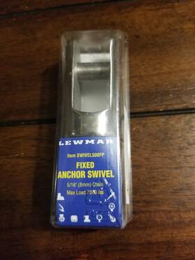 Swivel500fp Lewmar 743683412332 Anchor Swivel 5/16 Inch Chain 7000 Lb Working Load New