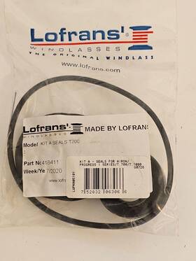 418411 Lofrans 418400 Vintage Progress 1 Windlass Kit A Seals T700 Pn C Incomplete
