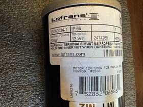 24t4250 Lofranz Lofrans Windlass Motor 500 W