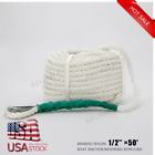 Lu9156143 Vaexheart White Three Strand Twisted Sailboat Rope Line 614070540733