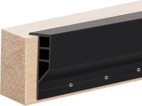 Dc-1-hei Lunghaa 10-pack Full Face Dock Bumpers Black Rub Rail Piling Protection Boats