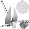 Mahos5846 Vevor Lb Equivalent Galvanized Utility Anchor Kit For 085442967496