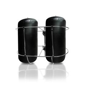 Mc30157117 Marine City Stainless-steel Double Strong And Durable Fender Rack Gloss