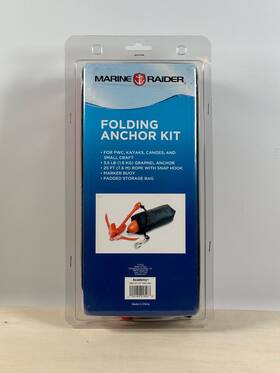0821-01107-7601-000 Marine Raider Folding Grapnel Anchor Kit