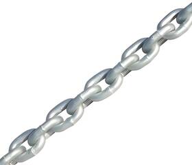 Mn-316-gg4-1 Marinenow Mn-316-gg4-1/2-030 30 Ft 1/2 Inch Iso G43 High Test 144 M Micron Galvanized Nacm Boat Anchor Chain