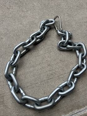 Mn-316-gg4-516-15 Marinenow 2 Ft 5/16 Inch Iso G43 High Test 144 M Micron Thick Galvanized Boat Anchor Chain