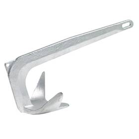 Mn-gb-15 Marinenow 33 Lbs 15 Kg Galvanized Steel Bruce/claw Boat Anchor Boats Up To 40 Ft