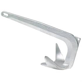 Mn-gb-7.5 Marinenow 16.5 Lbs 7.5 Kg Galvanized Steel Bruce/claw Boat Anchor Boats Up To 30 Ft