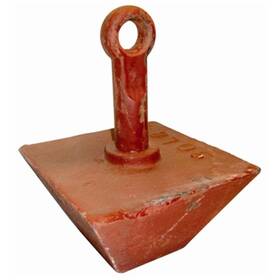 500pma Marpac Poseidon Pyramide Mooring Anchor #500 Lbs Cast Iron Boat Marine