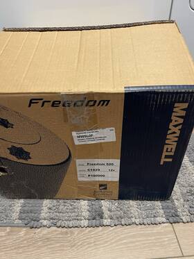Mw500f Maxwell 1/4 1/2 New Freedom 500 Windlass Anchor Winch Inch Chain Rope Open Box