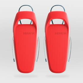 Mission Outdoor Sent-004-rd Sentry 2.0 Bumper In Color Red 2 Pack #sent-004-rd