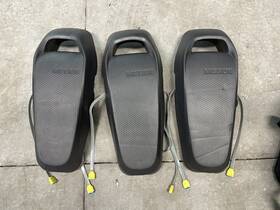Sent-002-bk Mission Boat Gear Sentry Dock Fender Bumper Almost Black 3 Piece
