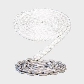 502114 Mjm Yachts Boat Anchor Rode 20ft Chain X 250ft Rope