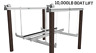 Mkz4p-10000 Mkz Boat Lifts Complete Lift Brand New Usa Built