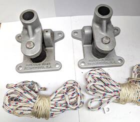 30006 Monarch Moor Whips Pivot-a-way Bases Mooring Wips