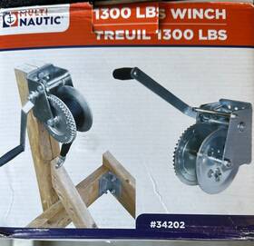 34202 Multi Nautic 1300 Lb Winch