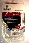 N1824u0050 Wellington Marine Twisted Nylon In Dia Ft Boat Anchor Line