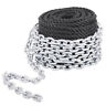 Nbem-0236-bk Novelbee Novel Bee Strand Twisted Nylon Rope With Galvanized Chain