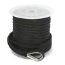 Nbjk-0411-bk Novelbee In Ft Double Braid Nylon Anchor Line With Thimble
