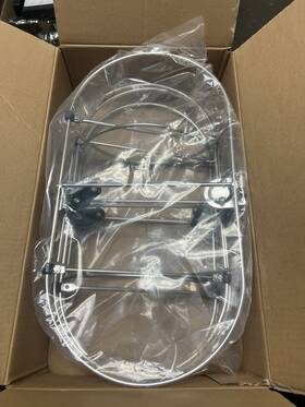 Newmaix 709345817051 9 Inch Boat Fender Holder 316 Stainless Steel Marine Holds 4 Fenders New