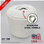 Nice-d0010002q001-3-4 200 -f04 Vaexheart Twisted Ft Strand Nylon Boat Marine Anchor 661273220542