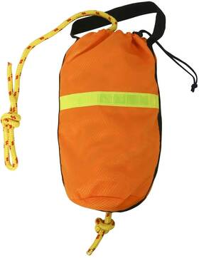 Novelbee 617256000427 Rescue Throw Rope Bag With 5/16 Inch X 70 Feet Braided Floating Polypropylene Li
