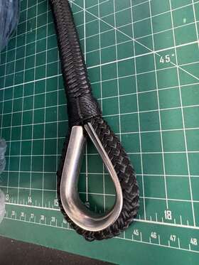 B07w5zhxlk Novelbee 1/2 Inch X 250 Ft Double Braid Nylon Anchor Line With Stainless Steel