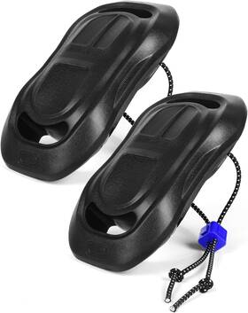 Zbf2509ev01bk02 Oceanbroad Eva Boat Fenders 17 Inch X 8 Bumpers For Docking Quick-lock Rope And Strap 4500