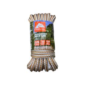 Dbdl38x25-gld Ozark Trail Nylon Double-braided Marine Dock Line 3/8 Inch X25ft Gold