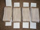 47421 Pac Dock 24 4 Nylon Splice Double White Line 3 Gold Braid Eye 50ft