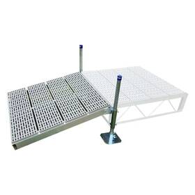 10341 Patriot Docks 4ft L X W Shore Ramp Poly Decking