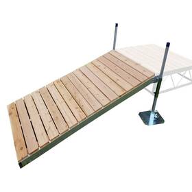 10350 Patriot Docks 8ft L X 4ft W Shore Ramp Cedar Decking