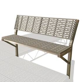 10833 Patriot Docks 4ft L Poly Bench Kit