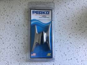 0545dp4alu Perko Closed Base Aluminum Cleat 4 Inch X 1-5/8 3/4 #10 Screw 2/pk