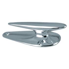 0566dp3chr Perko 3 Inch L Chrome Plated Zinc Closed Base Cleat For 3/8 D Ropes 2 Pieces