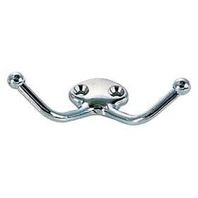1106dp0chr Perko Chrome Plated Zinc Double Utility Hook