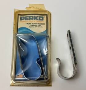 492-dp-sts Perko 492-sp-sts New 1 Boat Hook Holders Stainless Steel