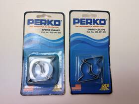 502-dp1-sts Perko New 2 Packs Spring Clamps For 5/8 - 1 1/4 Inch Dia Stainless Steel