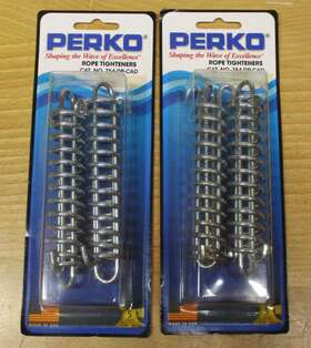 754-dp-cad Perko Tiller Rope Tighteners Lot Of 2 2984sh
