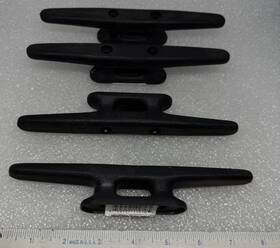 1191 Play-star Lt-6172 4 Ps Black 8 Inch Resin Cleat Dock Rope Tie Down Anchor Marine Boat