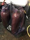 Pn-190 Marine Rv Direct Ribbed Boat Fender Vinyl Bumper Maroon